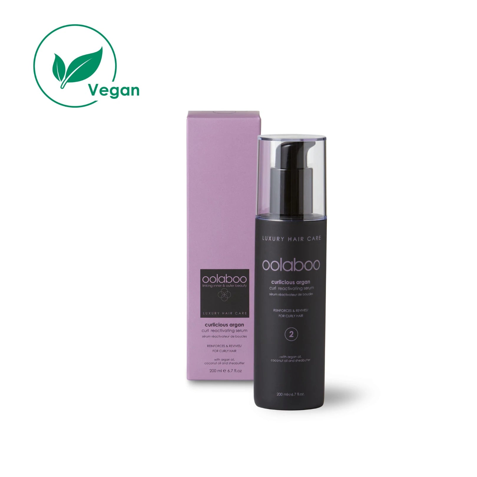 Curlicious argan curl reactivating serum 200 ml – Oolaboo