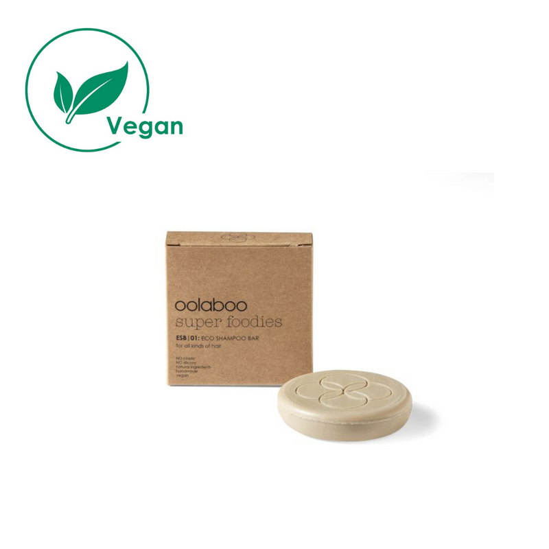 Eco shampoo bar met de bamboo dish (set) 70 gr