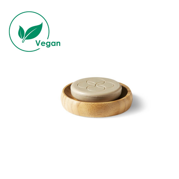 Eco shampoo bar met de bamboo dish (set) 70 gr