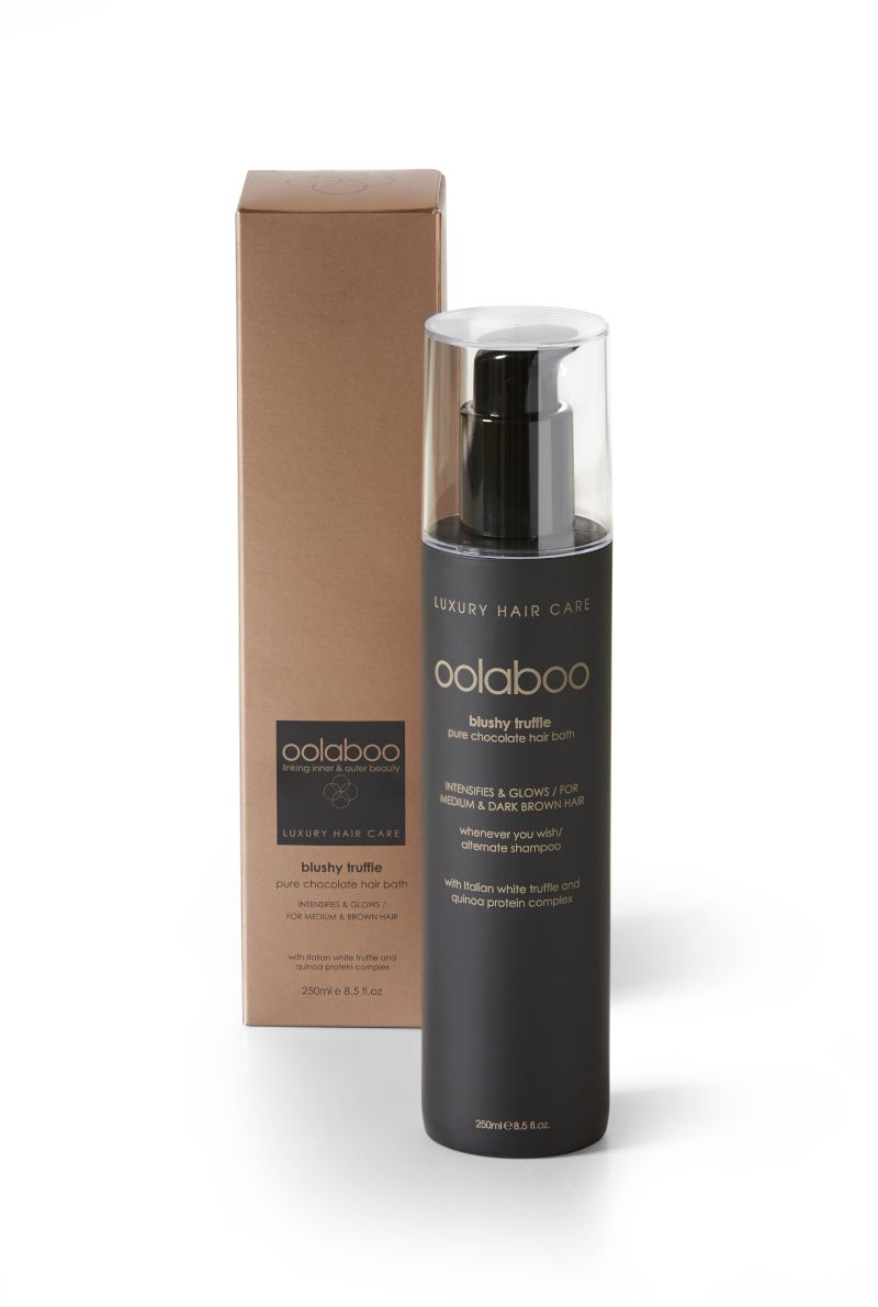 oolaboo blushy truffle chocolate hair bath 250 ml